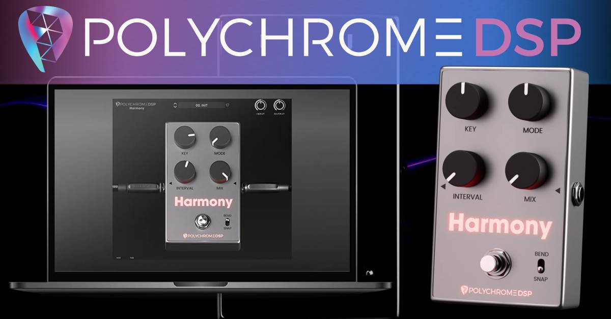 New Effect Plugin | PolyChrome DSP - Harmony | Guitar Sims - Guitar Amp ...